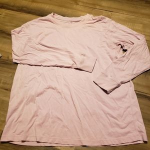Lululemon pale pink long sleeve